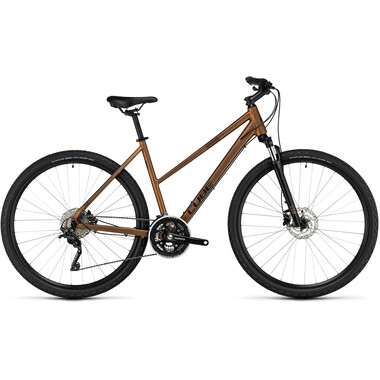 Bicicleta todocamino CUBE NATURE PRO TRAPEZ Blanco 2023 0